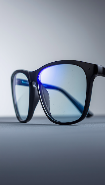 Premium eyewear close-up